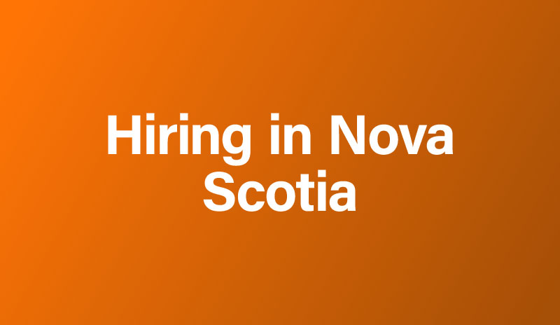 Hiring in Nova Scotia cover image