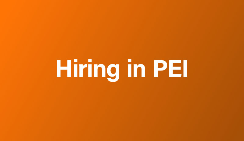 Hiring in PEI cover image
